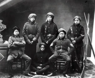 Lijfwacht van Generaal Gordon, ca. 1855-60